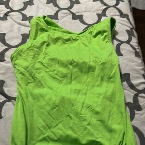 Kids Bright Green Tank Top